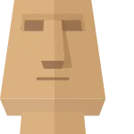 Moai SVG Icon